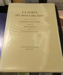 La porta del bene e del male. Quindici poeti per Luciano Minguzzi. A cura di Enzo Fabiani, con un’acquaforte dell’artista
