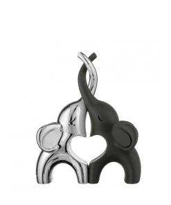 Coppia Elefantini Argento 13×10