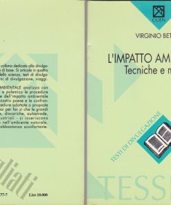 Bettini, Virginio – L’impatto ambientale: tecniche e metodi – SISSA 1995