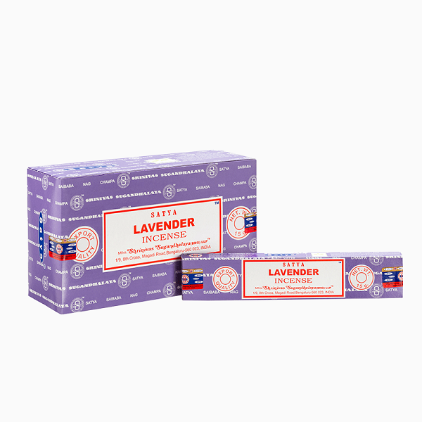 Incenso Naturale a Bastoncino Lavanda Satya