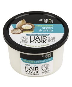Maschera Capelli Nutriente Argan & Amla Organic Shop