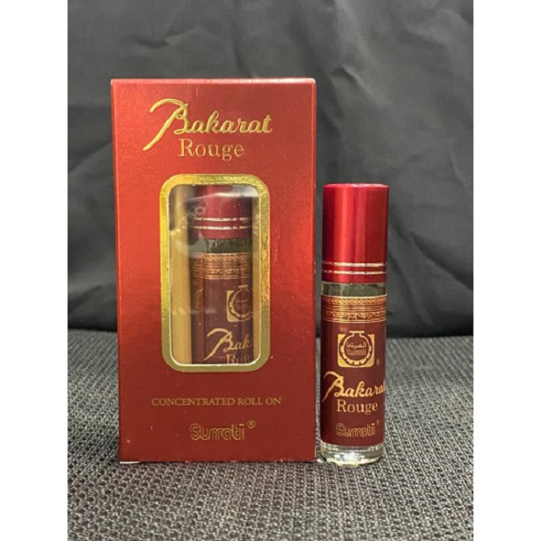 Profumo in Olio Arabo Roll On Baccarat Rouge Oud Surrati - immagine 4