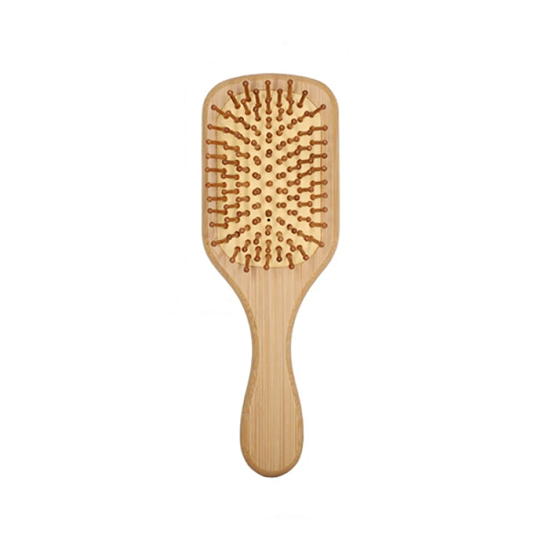 Spazzola Capelli Rettangolare in Legno BiciBio Bioprofumeria - immagine 2