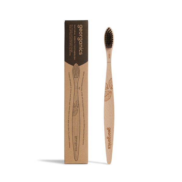 Spazzolino in Legno di Faggio Setole Morbide BiciBio Bioprofumeria - immagine 2